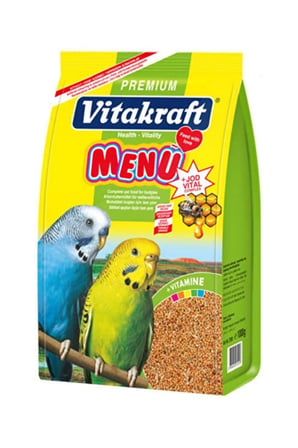 Menü Ballı Muhabbet Kuşu Yemi 1 Kg