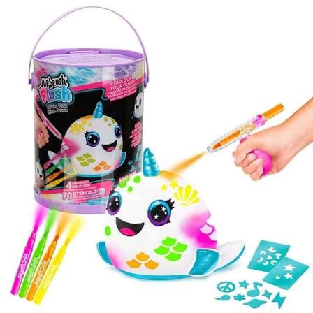 45523 Airbrush Peluş Neon Boyama Seti-Sunman