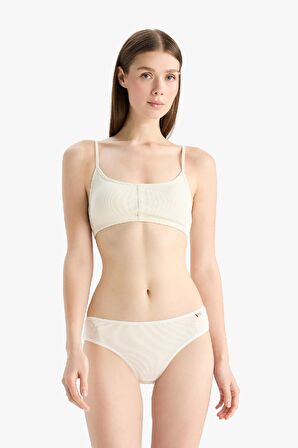 DeFacto Ribana 3'lü Askılı Slip Külot-Fall in Love D6404AX25SPGR93