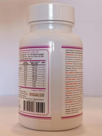 Hayıt Kapsül (CHASTE TREE CAPSULE)
