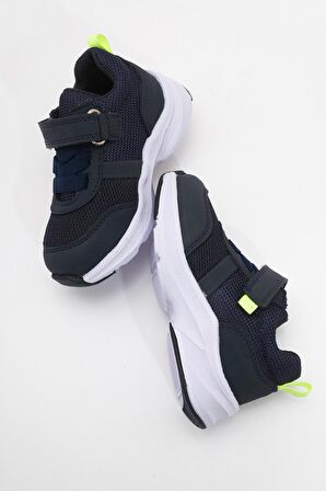 mnpc Unisex Çocuk Lacivert Günlük Spor Ayakkabı