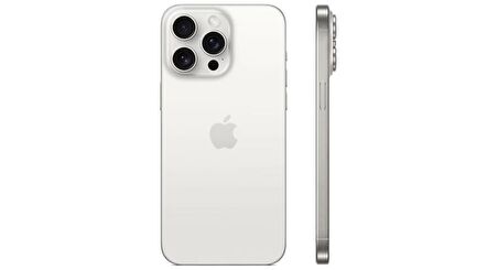 Yenilenmiş iPhone 15 Pro Max 256 GB Beyaz B Kalite Cep Telefonu