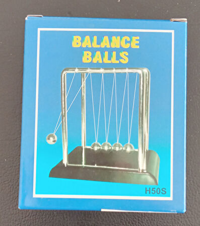 Ufak Boy Newton Denge Balans Topu 8 cm Mini Dekoratif Toplar