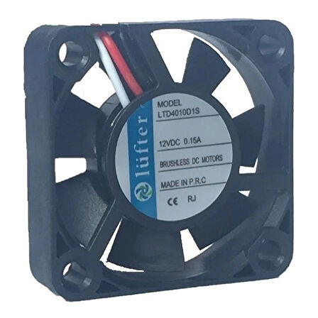 Lüfter 40X40X10Mm 12V 0.15A Kare Fan