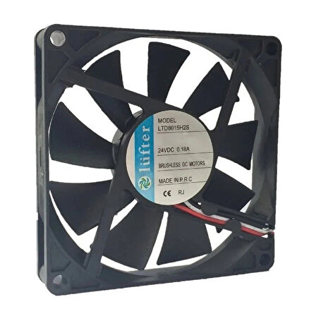 Lüfter 80X80X15Mm 24V 0.18A Kare Fan