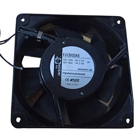 Jason 120x120x32mm FJ12032AS 220V 0.12A 2 Kablo Kare Fan