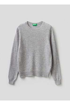 United Colors Of Benetton Kadın / Kız Gri Kazak (Model Kodu: 123A1002D1K01 )