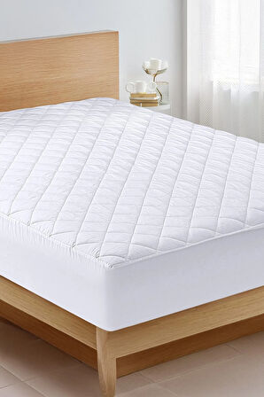 %100 Mikrofiber Kapitone Yatak Koruyucu Alez Full Kenar Çarşaf Fitted Tek Çift Battal Bebek