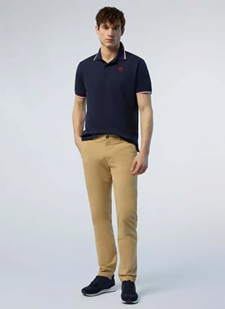 North Sails Bej Erkek Slim Fit Pantolon NS0000673071