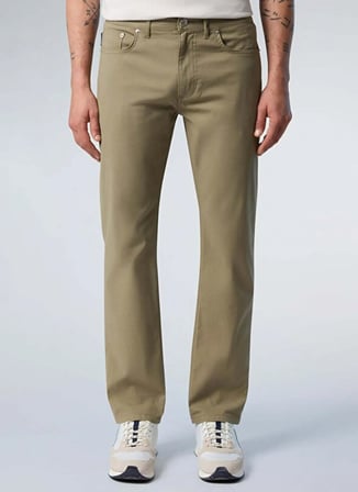 North Sails Haki Erkek Regular Fit Pantolon NS0000673121