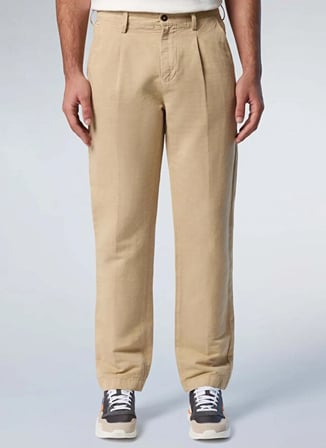 North Sails Bej Erkek Regular Fit Pantolon NS0000673140