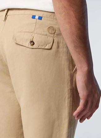 North Sails Bej Erkek Regular Fit Pantolon NS0000673140