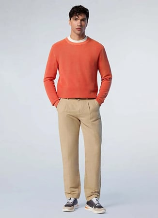 North Sails Bej Erkek Regular Fit Pantolon NS0000673140