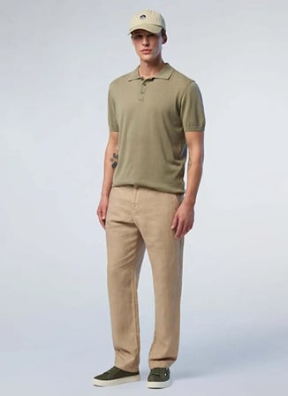 North Sails Bej Erkek Regular Fit Pantolon NS0000673142
