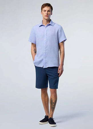 North Sails Lacivert Erkek Regular Fit Şort NS0000673146