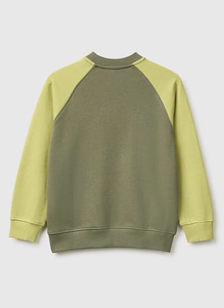 United Colors of Benetton Haki Erkek Sweatshirt 226A3J68C10UC901-EJ_Sweatshirt