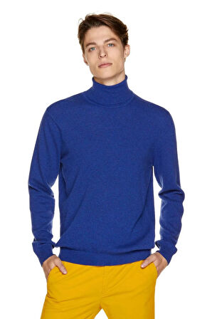 United Colors of Benetton Erkek Lacivert Kazak Model Kodu: 123A1002U2180