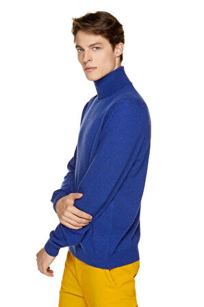 United Colors of Benetton Erkek Lacivert Kazak Model Kodu: 123A1002U2180