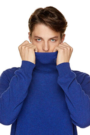 United Colors of Benetton Erkek Lacivert Kazak Model Kodu: 123A1002U2180