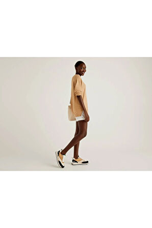 United Colors of Benetton Kadın Beyaz Şort Model Kodu: 124P4CV0592G5