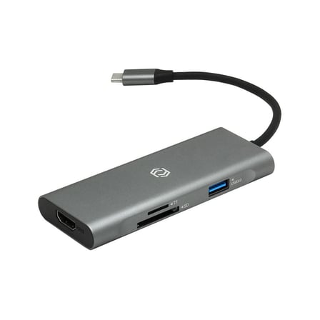 Frisby Fa-7712Tc Usb Type-C Hub (Hdmı + 3 X Usb 3.0 + Sd-Tf + Pd Şarj)
