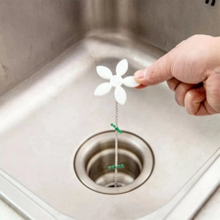 İpek Yıldızı® Pratik Banyo Küvet Lavabo Gideri Tıkanma Önleyici Plastik Aparat