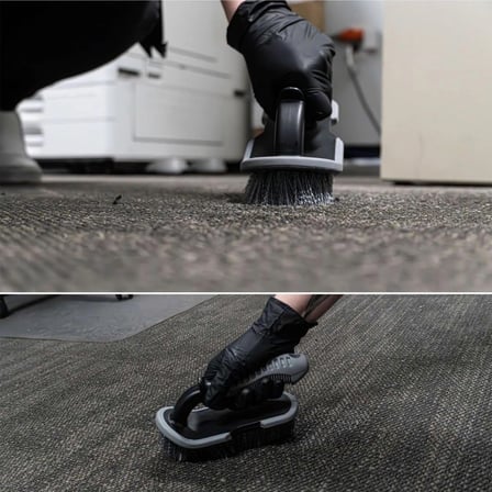Saplı Halı, Koltuk ve Araç Temizlik Fırçası – Çok Amaçlı İç & Dış Oto, Ev ve Ofis Kullanımı İçin Ergonomik Temizlik Aparatı