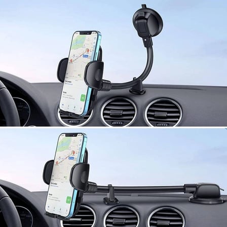 İpek Yıldızı® Ayarlanabilir Vakum Kilitli Cam Ve Torpidoya Takılabilen Telefon Tutucu