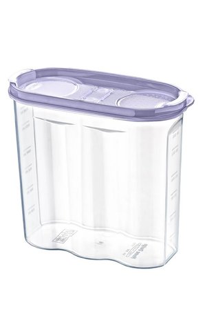 İpek Yıldızı® 2 Kapaklı Ölçekli Erzak Kuru Gıda Saklama Kutusu Kabı - 1,7 Litre - SA935