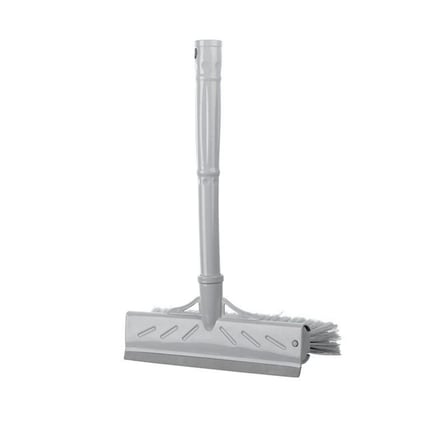 İpek Yıldızı® Çok Amaçlı 22 Cm Fırçalı ve Silikon Çekçekli Ev Araba Cam Temizleyici Fırça