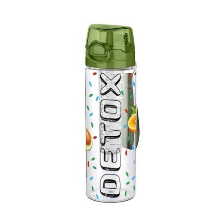İpek Yıldızı® Tutma Saplı Kilitli Kendiliğinden Süzgeçli Kolay Taşınabilir Detoks Sporcu Diyet Matarası