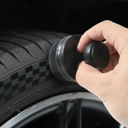 İpek Yıldızı® Oto Detay Temizlik Fırçası Yumuşak Tüylü Kapaklı Temizlik Fırçası