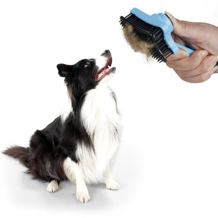 İpek Yıldızı® Evcil Hayvan Kedi Köpek Tüy Toplayıcı Otomatik Tuşlu Pet Tarak