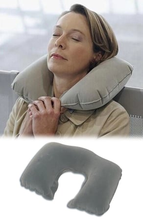 İpek Yıldızı® Seyahat Yolculuk Uyku Boyun Yastığı Ergonomik Ortopedik Yastık