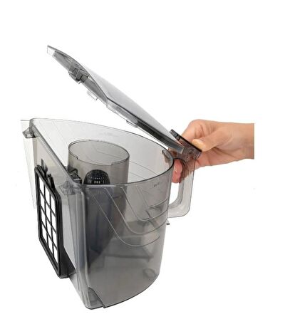 Range Broom Premium Kırmızı 890w Toz Torbasız Süpürge Geniş Hacim XL