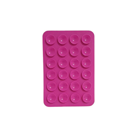 Motobir Telefon Tutucu Vantuz Pembe