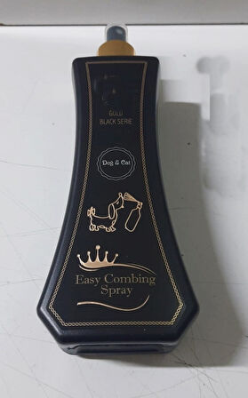 Kedi Köpek Kolay Tarama Sprey 370 ML Kıtık Açıcı Easy Combing Gold Black Series