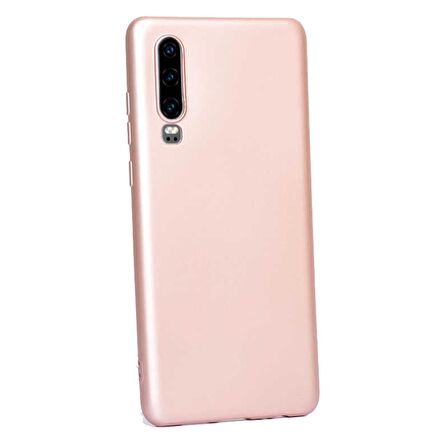 Gpack Huawei P30 Kılıf Premier Silikon Esnek KorumaNano Glass