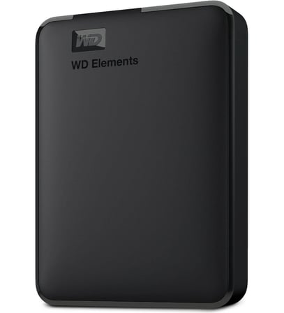 Wd 6Tb Elements 2.5" Usb 3.2 Taşınabilir Disk Wdbhjs0060Bbk-Wesn Harici Harddisk