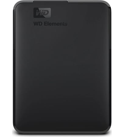 Wd 6Tb Elements 2.5" Usb 3.2 Taşınabilir Disk Wdbhjs0060Bbk-Wesn Harici Harddisk