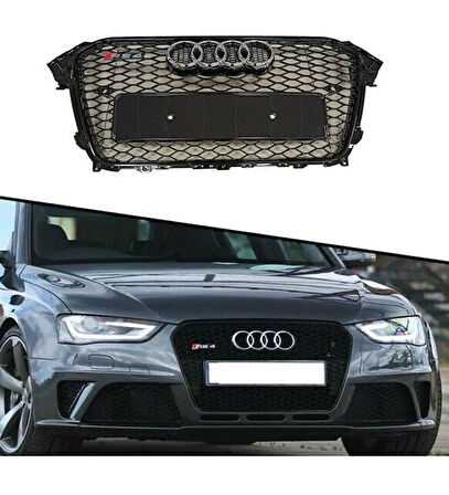 Audi A4 RS4 2012-2016 Komple Siyah Panjur