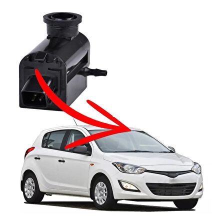 HYUNDAİ İ20 CAM SU FİSKİYE MOTORU 2008--2013