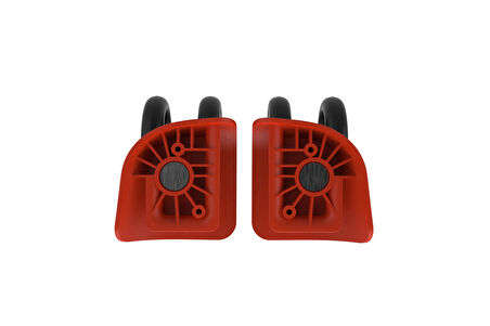 Keo-Plus PP Valiz Tekerleği Sağ ve Sol Kırmızı Renk