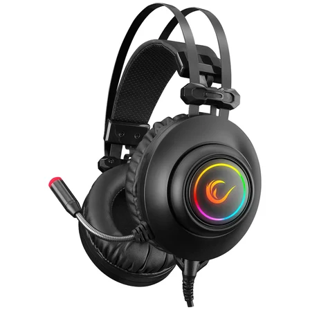 Rampage Rm-K1 Pulsar Siyah Usb 7.1 Surround+Titreşim Rgb Gaming Oyuncu Mikrofonlu Kulaklık