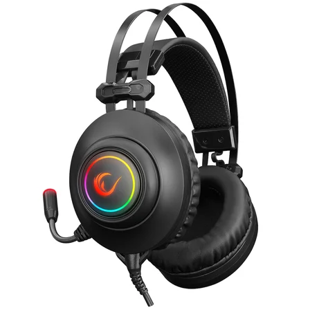 Rampage Rm-K1 Pulsar Siyah Usb 7.1 Surround+Titreşim Rgb Gaming Oyuncu Mikrofonlu Kulaklık