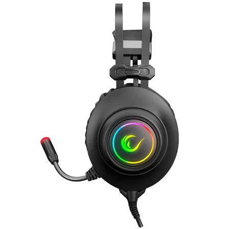 Rampage Rm-K1 Pulsar Siyah Usb 7.1 Surround+Titreşim Rgb Gaming Oyuncu Mikrofonlu Kulaklık