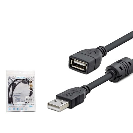 Hadron Hdx7533 Usb Uzatma Kablosu 1.5 Metre - Siyah