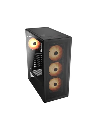 Cougar Mx220 650W 80+ 4X Rgb Gaming Siyah Boş Bilgisayar Kasası