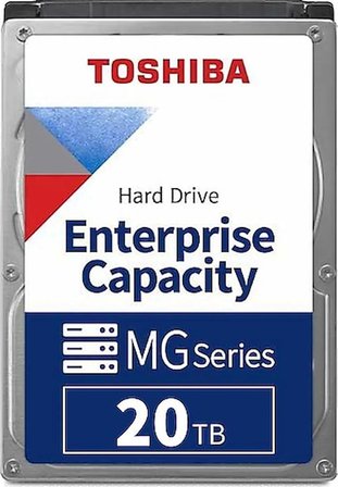 Toshiba 20Tb Mg Serisi Mg11Aca20Te- Aı 7200Rpm 512Mb 3.5” Sata 3 Harddisk
