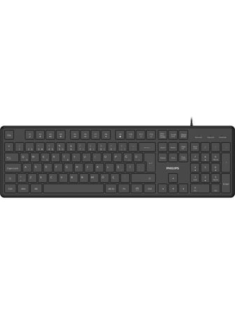 Philips Kablolu Türkçe Q Klavye + Mouse Set Siyah Spk6248B